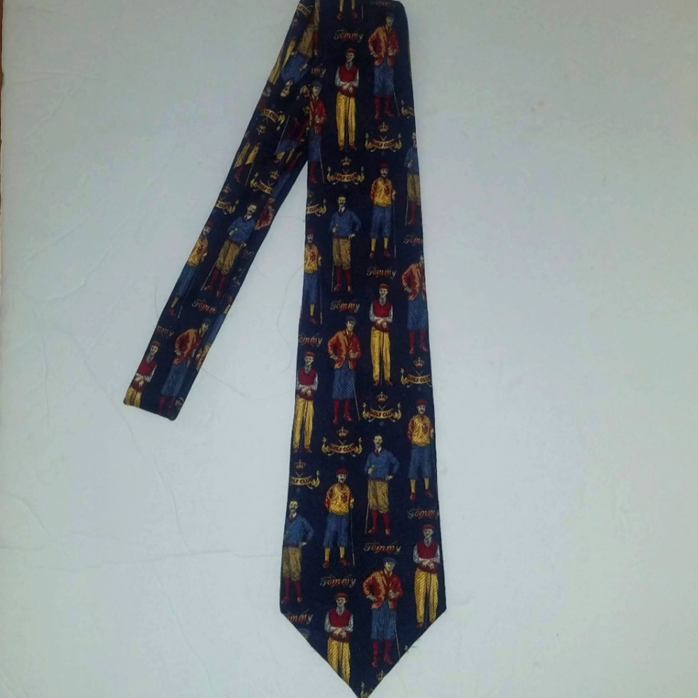 Tommy Hillfiger tie. Golf club